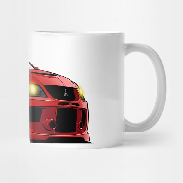 Mitsubishi Lancer Evo 9 by killustrator